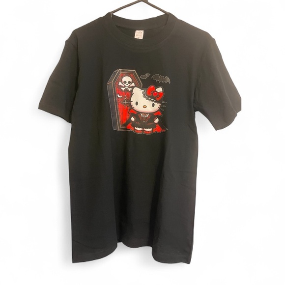 Hello Kitty Black and Red Short Sleeve Tee size S - Picture 1 of 5